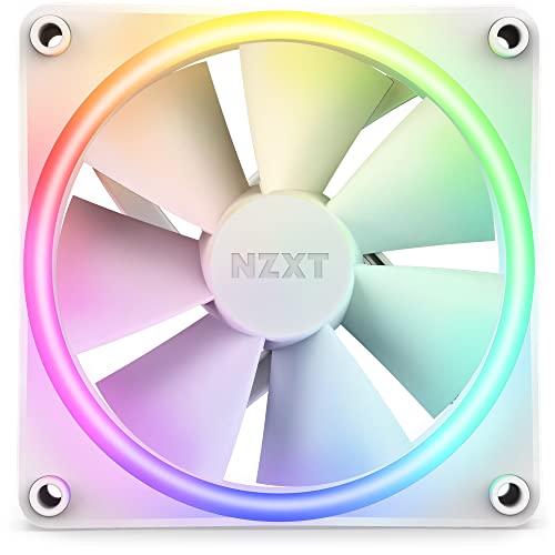 Image of NZXT F120 RGB Duo - 120mm Dual-Sided RGB Fan - 20 Individually Addressable LEDs & Internal USB Hub 3 - AC-IUSBH-M3-4 Internal USB 2.0 Ports - 3M Dual Lock Tapes - Magnetic Body