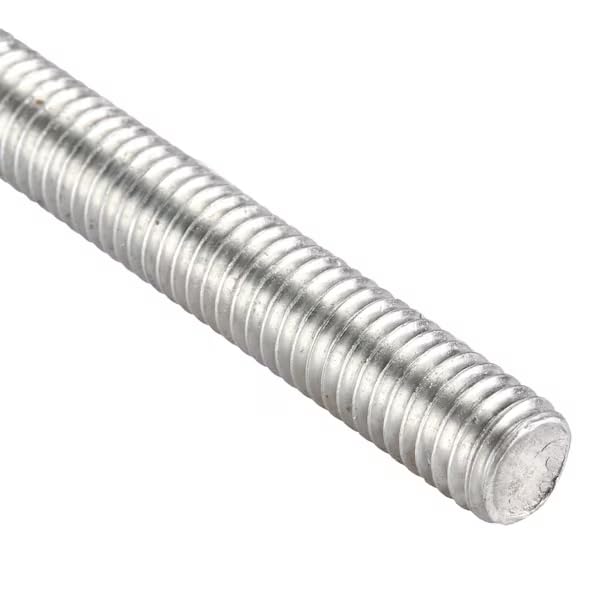 MDMprint Fully Threaded Rod, 3/8""-16, 6 ft, Aluminum, Not Graded, Plain Finish, Mfr: AL.03801606.PL.DAR-A