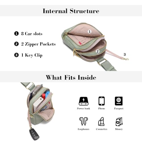 Image of INICAT Small Travel Purse,Anti Theft Crossbody Bag for Women