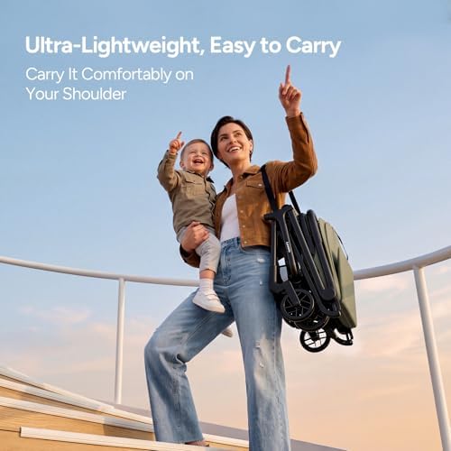 Luvoro Neo Lightweight Baby Travel Stroller Airplane-Friendly