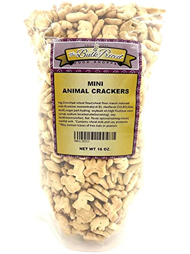 Mini Animal Crackers, Bulk Size (1 lb. Resealable Zip Lock Stand Up Bag)