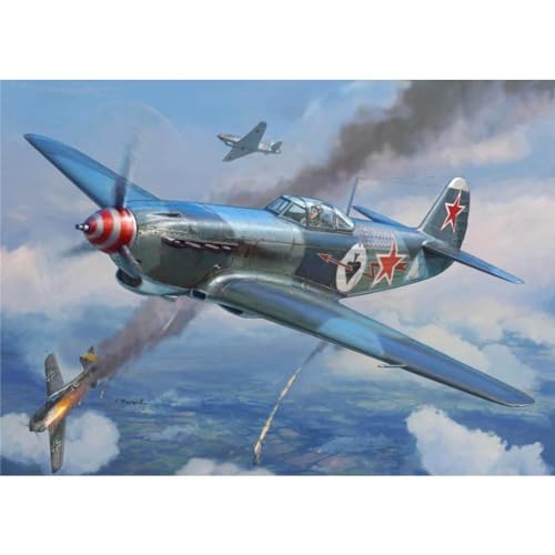 Yak-9-T avec Canon maquette avion militaire russe 1/48 kit plastique à monter chasseur soviétique