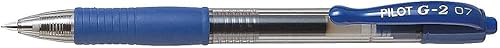 Miniatura 2 de Pilot - Bolígrafos en gel G2, con punta rodante, recargables y retráctiles de alta calidad, punta fina, tintas de colores surtidos, paquete de 8