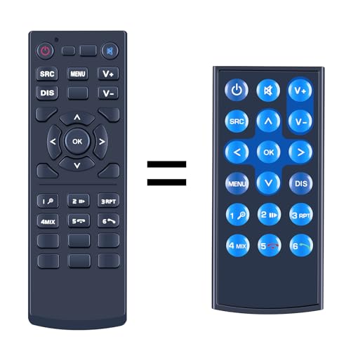 Snrigw Replacement Remote Control for BLAUPUNKT Car Radio 130 230 270 370 400 Heavy Duty 420 320 220 SQR46 RCM 82