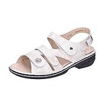  Finn Comfort Gomera (beige) - Damenschuhe Sandale bequem/lose Einlage, Beige