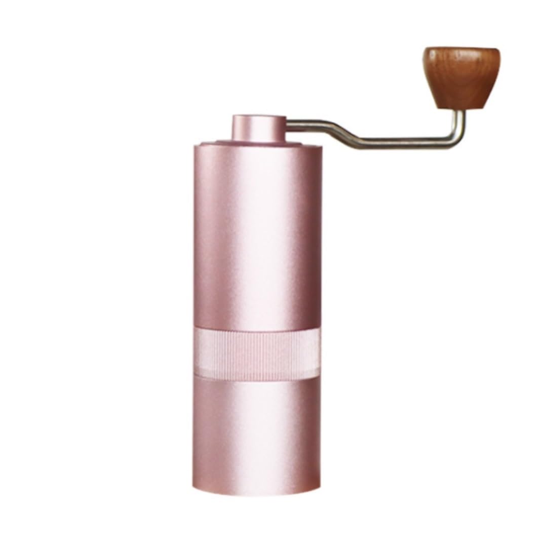 Macinacaffè Macina Caffè Macinacaffè A Mano Macchina Da Caffè Macinacaffè Portatile A Manovella Per Uso Domestico Piccola Smerigliatrice Manuale Macinacaffe Macinino da Caffè ( Color : Pink , Size : 1