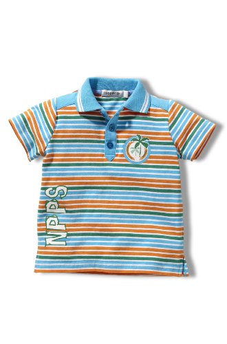 Noppies 15328 Polo Boy Hammock - Abbigliamento da Bambino Blu (Aqua Print) 24 Mesi
