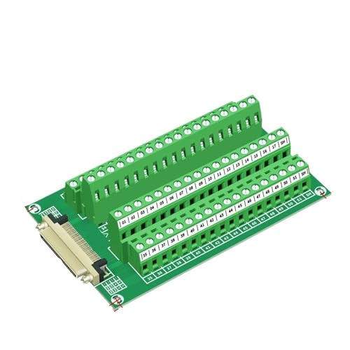 Module SCSI68 femelle MDR 68 broches sur PCB pour rail DIN