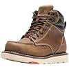 BRUNT Marin Welted Soft Toe - 6" Waterproof Moc Toe Wedge Work Boot - Goodyear Welt Construction - EH & ESR Rated - Oil & Slip Resistant - Adjustable Width System