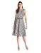 Julian Taylor Women's Polka Dot Printeda-Line Dress