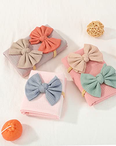 Doboi 20Pcs Baby Girls Headbands Hair Bows Nylon Hairbands Handmade Hair Accessories For Newborn Infant Toddlers Little Girl And Kids #TOP2