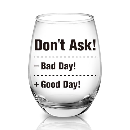 Image of Funny Gifts for Women Red Wine Glass Easter Gifts for Men Funny and Unusual Novelty Gift for Her Him Fun Gift for Best Friend Birthday Colleague Creative Present Valentines Halloween Christmas