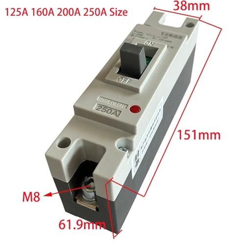 MCCB protection de cellules solaires robuste avec boîtier isolant haute performance