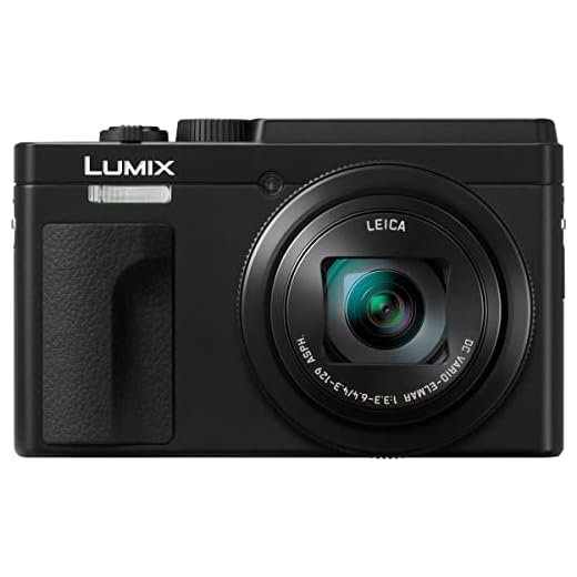 Panasonic LUMIX ZS80D 4K Digital Camera, 20.3MP 1/2.3-inch Sensor, 30X Leica DC Vario-Elmar Lens, F3.3-6.4 Aperture, WiFi, Hybrid O.I.S. Stabilization, 3-Inch LCD, DC-ZS80DK (Black)