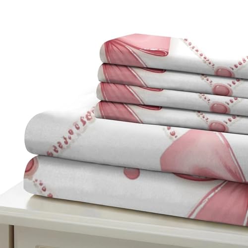 Parure de lit imprimé 3D microfibre ultra douce avec housse de couette hypoallergique