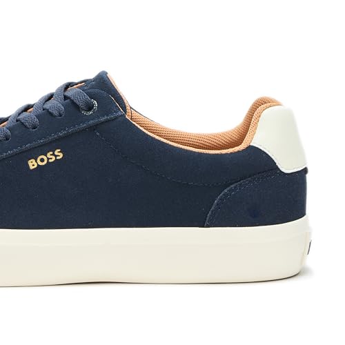 BOSS Men's Aiden Suede Low Top Sneaker4