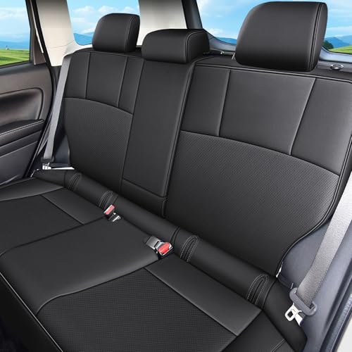 Image of IKABEVEM Custom Fit Seat Covers for Subaru Forester 2014-2018 Full Set