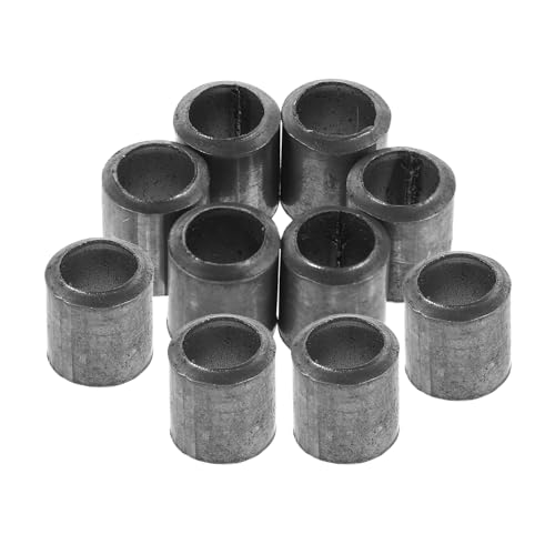 Sewroro Kit 10 Cunei di Ferro Manico in Legno Rotondo Cunei di Sicurezza per Spaccare Asce e Martelli Utensili Manuali per Lavorazione del Legno e Livellamento Mobili Strumento per