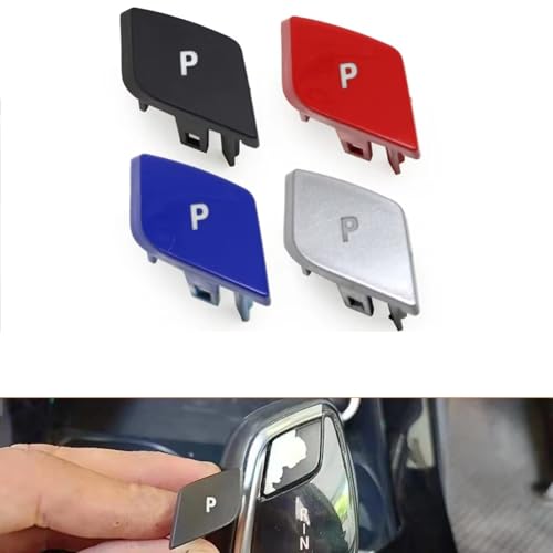Botón P palanca cambio automático tapa de freno de mano para reparar G30 G31 G11 G12 roja 3