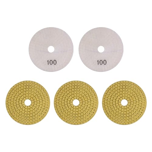 HARFINGTON 5pcs Diamond Polishing Pads 4