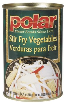 MW Polar Canned Vegetables, Stir Fry Vegetables, 15oz (Pack of 1)