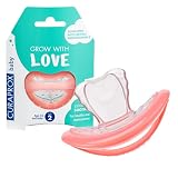 Curaprox Baby Ciuccio, Taglia 2, Corallo, Design Svizzero