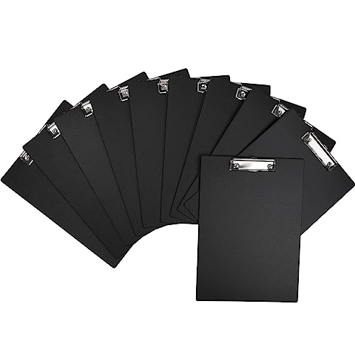 Porte-bloc avec clips pour fixer vos feuilles A4 lot de 10