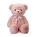 47-B Plüschtiere, Stofftiere, Teddybären, Babybär Niedlichen Baby Bär König Stil Weichen Spielzeug, Geschenk Rosa Mädchen (Color : Pink)