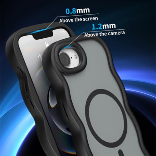Coque compatible MagSafe iPhone 14 Plus antichoc translucide - 3