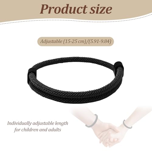 Galenecx de Paracord Hshenjhu para Hombre y Mujer, Tejida a Mano con Pulsera de Surf, Ajustable Impermeable Pulsera, Ldeal para Uso Diario, Actividades Aire Libre Ocio - imagen 2
