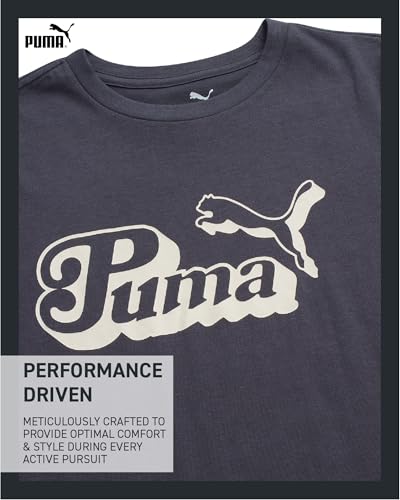 Image of PUMA Boys T-Shirts Athletic Crewneck Short Sleeve Tees (Sizes S-XL)