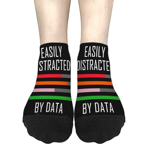 Data-Analyst Statistic Statistician Datas Engineer Mens Athletic Socks Casual ForMens Socks No Show Dress Sock Humor Socks