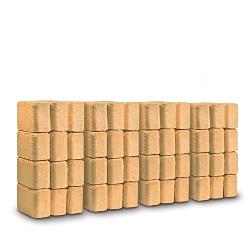 BURGMACHER Bricchette in legno duro, 10 kg, 20 kg, 30 kg, 60 kg, 90 kg, 480 kg, 960 kg (legno duro RUF Eco, 40 kg)