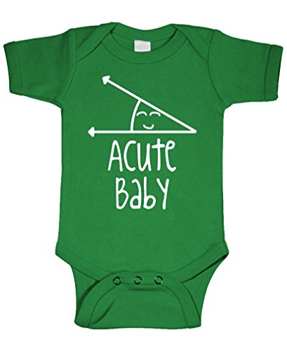 Live Nice - Acute Baby - Math Humor Angle Obtuse - Baby Bodysuit