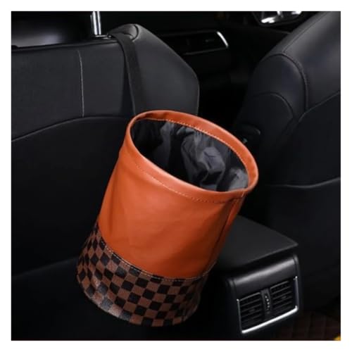 Basurero para coche plegable e impermeable de gran capacidad para colgar 2