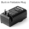NP-F550 Battery Charger for Sony NP-FM50, FM70, FM90, FM30, FM500H, FM51, FM55H, FM71, FM91, F550, F570, F730, F730H, F750, F770, F930, F950, F950/B, F960, F970, QM50, QM51, QM70, QM71
