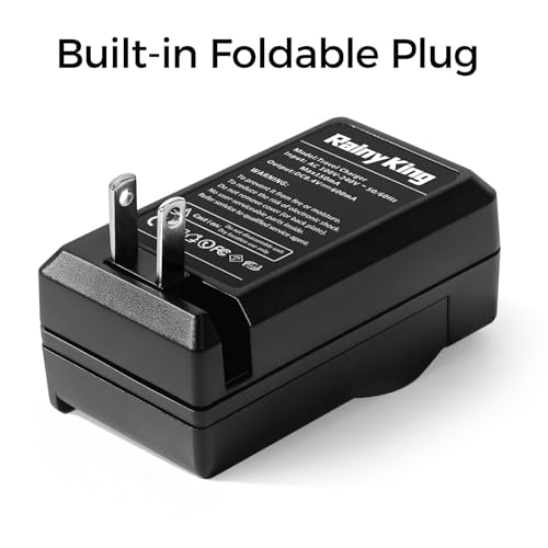 EN-EL14/EN EL14a Battery Charger for Nikon D3100, D3300, D3500, D3200, D5100, D5300, D5600, D3400, D5500, D5200 Cameras and More - Thumbnail 4