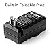 NP-FH50 Battery Charger for Sony NP-FP30, NP-FP40, NP-FP50, NP-FP60, NP-FP70, NP-FP90, NP-FH30, NP-FH40, NP-FH60, NP-FH70, NP-FH100, NP-FV30, NP-FV40, NP-FV50, NP-FV60, NP-FV70, NP-FV100, NP-FV120