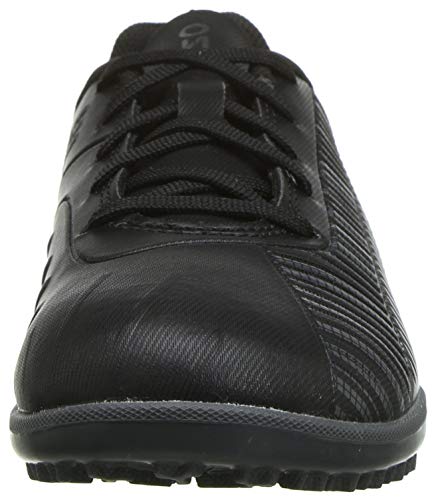 PUMA Puma Unisex-Child One 5.4 Turf Trainer Sneaker, Black Black Aged Silver, 3 M US Little Kid