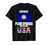 Plum Springs, Kentucky KY, Warren County, T-Shirt