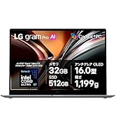 Amazon.co.jp: LG gram Pro 17 メモリ 32GB SSD 1TB ノートパソコン