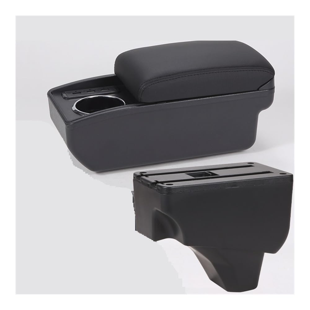 AIERDEYP Car Armrest Box For Peugeot 208 2008 2019-2024