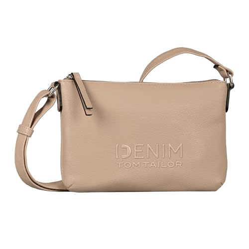 TOM TAILOR Denim Maxime Damen Umhängetasche Crossbody Bag Klein Braun
