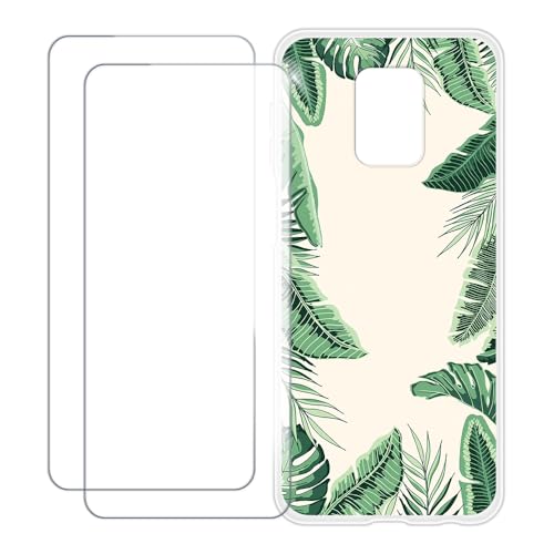 UOGNADGD Xiaomi Redmi Note 9 Pro 4G �Ƃ̌݊������� �J�X�^���J���t���P�[�X�{�����K���X�ی�t�B����2���t�� ? �Ռ��z�������h�~ (�t)