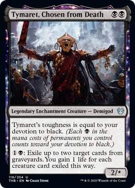 Tymaret, Chosen from Death - Foil - Showcase