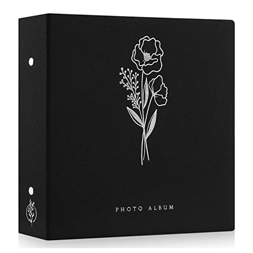 Lanpn Álbum de fotos 10 x 15 cm, 600 bolsos, capa de linho, álbuns de imagens grandes, comporta 600 fotos horizontais e verticais, preto