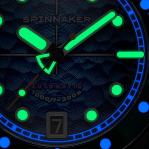 Image of Spinnaker Men's 42mm Challenger Automatic Watch with Solid Stainless Steel Bracelet SP-5159