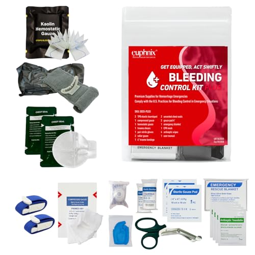 euphnix Bleeding Control Kit - Premium Pack 19 Pcs