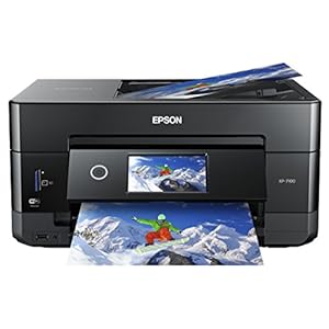 Epson Expression Premium XP-7100 Impresora fotográfica inalámbrica a color con ADF, escáner y copiadora (renovada)