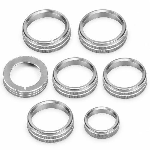 Aluminum Alloy Knob & Switch Cover Kit for Ford F150